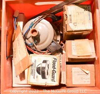 Collection of assorted electrical supplies.  See all photos.  Encourage inspection, Tuesday, April 26, 2-4pm 