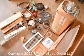 Assorted HVAC Supplies.  See all photos.  Encourage inspection, Tuesday, April 26, 2-4pm 