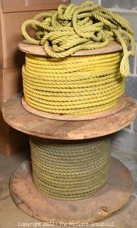 Nylon Rope. Approximately 200' each reel. 