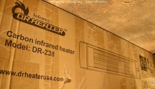 (3) NIB Carbon Infrared Heater Model DR-238. Made by DR Heater 