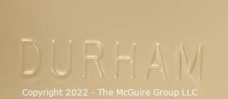 Two (2) 400 AMP, 3 Phase Meter Base, DURHAM 600VAC, 4 JAW, Lever Bypass, OH/NG, Closing plate. Each measure 40 x 20 x 7"