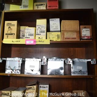 (7) Shelves of NIB Light Fixture parts.  Encourage inspection 