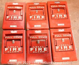 (6) Coded Fire Alarm Pulls Removed from the State Department