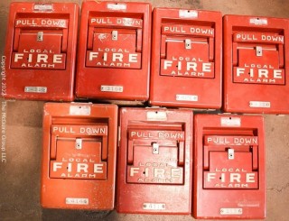 (7) Coded Fire Alarm Pulls Removed from the State Department