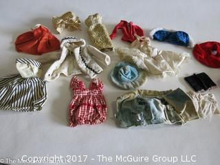 Vintage Doll Clothes for Barbie, not tagged as Barbie but of high quality, some with zippers. SEE ALL THE PHOTOS