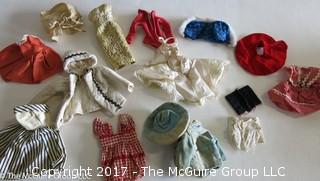 Vintage Doll Clothes for Barbie, not tagged as Barbie but of high quality, some with zippers. SEE ALL THE PHOTOS