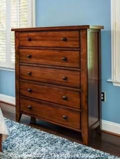 Five Drawer Chest of Drawers or Dresser.  