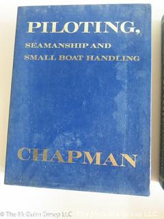 Book: "Piloiting, Seamanship and Small Boat Handling" by Chapman; plus navigational tools 