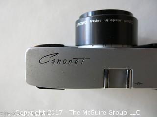 Vintage Canon "Canonet" manual camera 