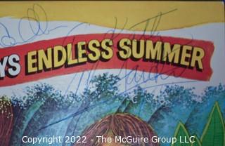 The Beach Boys Endless Summer Vinyl Record Album with Autographs