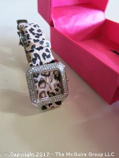 NIB Ladies "Betsey Johnson" watch