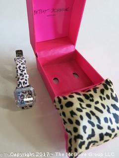 NIB Ladies "Betsey Johnson" watch