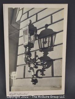 1930's B & W Photo titled "Light & Shadow" by Louis Luh, Washington DC