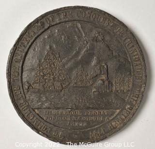 1897 Sir Ralph Abercromby Centenary of the Conquest of Trinidad. Bronze Medal.