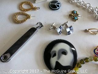 Collection of costume jewelry