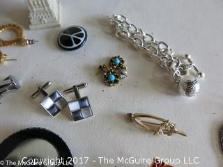 Collection of costume jewelry