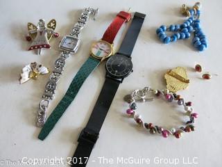 Collection of costume jewelry