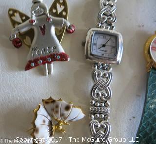 Collection of costume jewelry