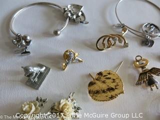 Collection of costume jewelry