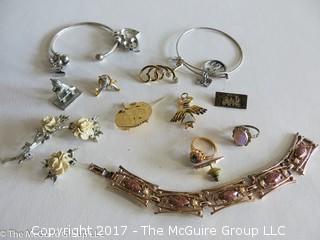 Collection of costume jewelry