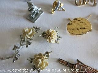 Collection of costume jewelry