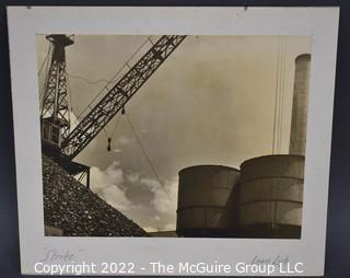 1930's B & W Photo titled "Strike" by Louis Luh, Washington DC