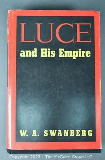 Book: "Luce and His Empire" by W.A. Swanberg. Published by Scribner 