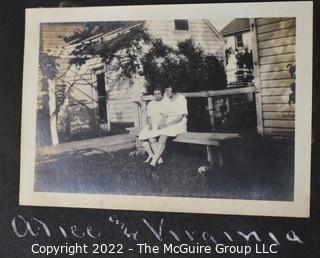 Early 20th C Family Photo Album