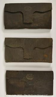 Three (3) Daily Diaries Dated 1911, 1916 and 1918 in Covers