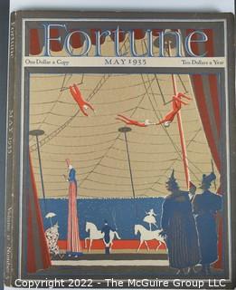 May 1935 Fortune Magazine Monthly Edition