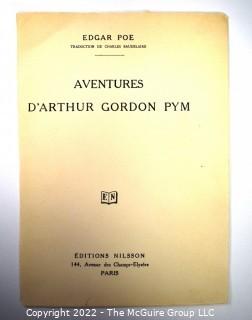 Loose Color Illustration Pages from The Narrative of Arthur Gordon Pym of Nantucket by Edgar Allan Poe