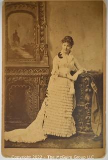 Collection of CDV Cards Featuring Women