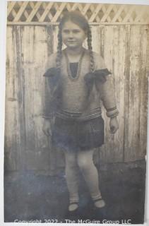 Vintage B & W CDV Photos of Children