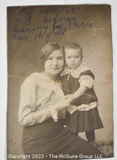 Vintage B & W CDV Photos of Children