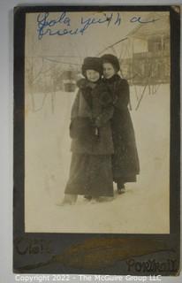 Vintage B & W CDV Photos of Children