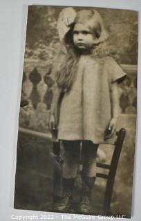 Vintage B & W CDV Photos of Children