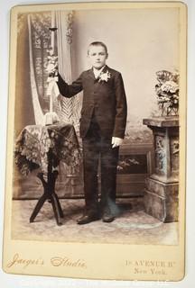 Vintage B & W CDV Photos of Children