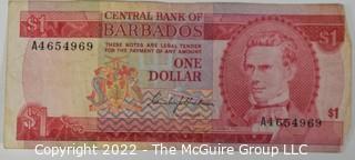 Barbados $1 Bank Note