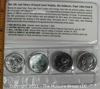 Commemorative Coin Set - Pope John Paul II