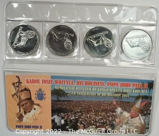 Commemorative Coin Set - Pope John Paul II