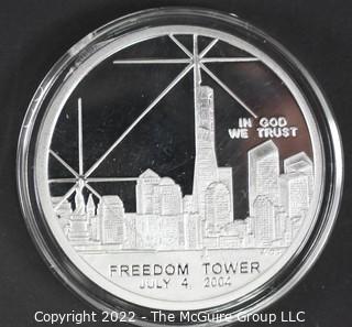 Coin: "We Will Never Forget" Silver Dollar