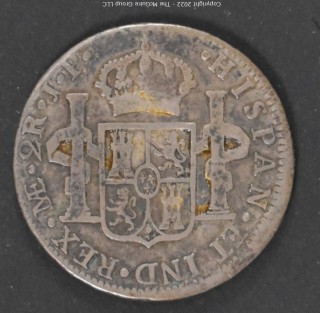 Coin: 1818 Ferdin VII Dei Gratia Coin