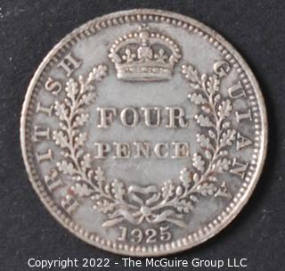 Coin: 1925 Four Pence