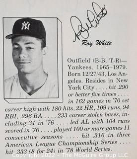 Sixth Annual Cracker Jack Old Timers Baseball Classic Official Program. RFK Stadium. 1987. Autographs include: Brooks Robinson, Early Wynn, Milt Pappas, Clete Boyer, Harmon Killebrew, Rocky Colavito, Johny Pesky, Roy White and Ned Garver