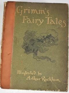 Book Title: Grimm's Fairy Tales. Illustrated by Arthur Rackham. Doubleday. 1909