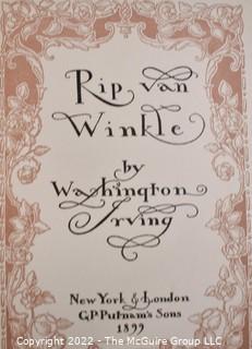 Book: Rip van Winkle by Washington Irving. G P Putnam's Sons 1988