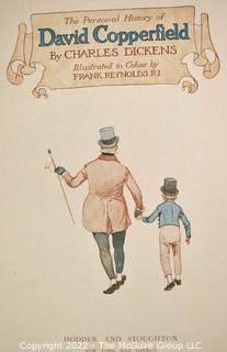 Book: David Copperfield. Charles Dickens. Published by Hodder and Stoughton. Printed by Henry Stone and Son. London