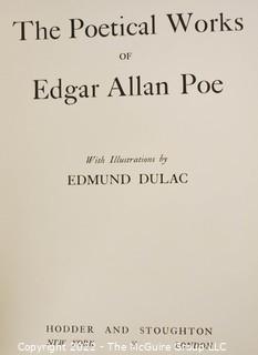 Books: (3) The School for Scandal. A Midsummer-Nights Dream. The Poetical Works of Edgar Allen Poe  