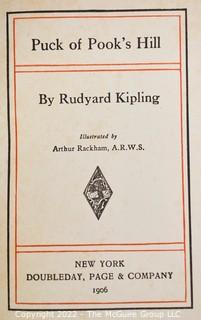 (3) Hardcover books by Rudyard Kipling