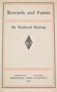 (3) Hardcover books by Rudyard Kipling